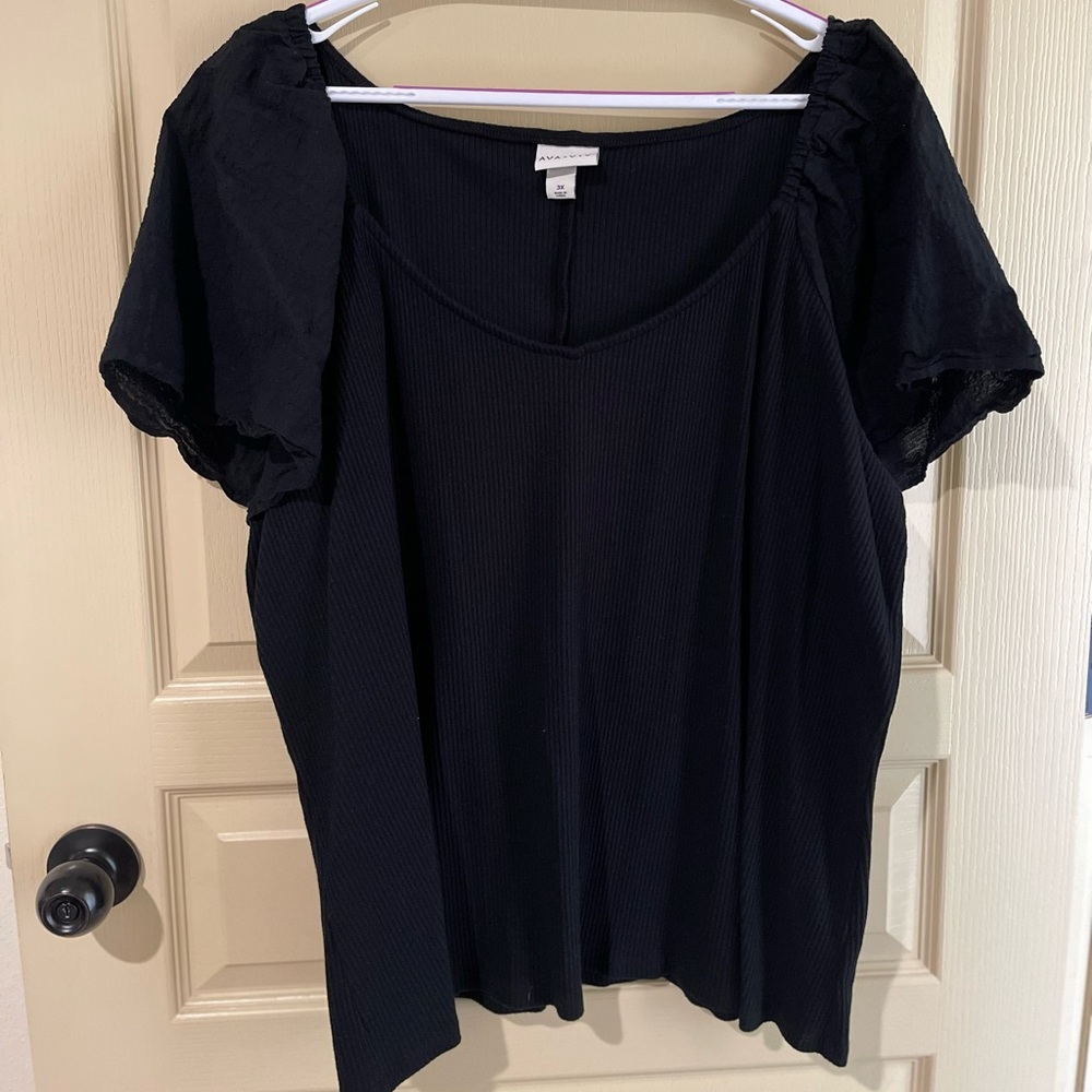 Flare sleeve top